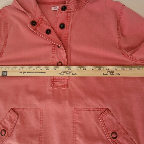 Coldwater Creek Tangerine Pullover Hoodie Shirt Size Large - Picture 10 of 12